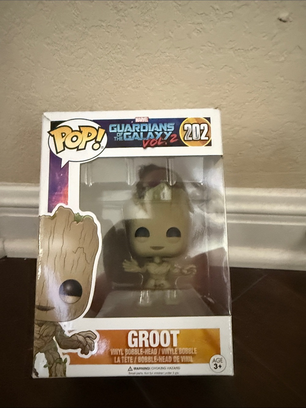 Funko Pop 202 Groot Guardians of the Galaxy Vol. 2